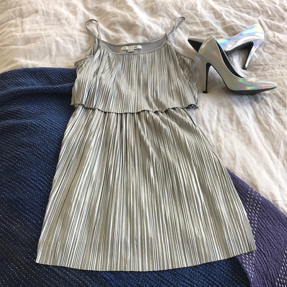 Forver 21 metallic dress